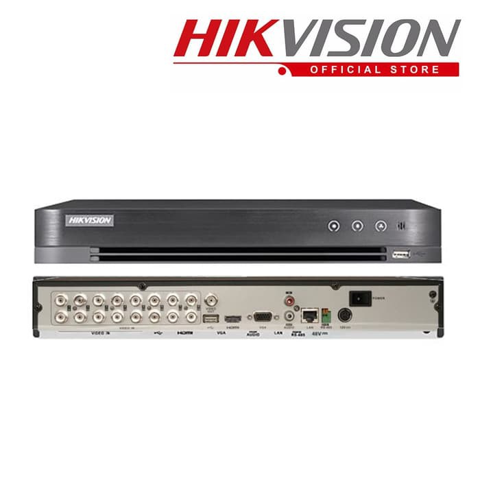 DVR Hikvision de 16 Canales Turbo HD 4MP con tecnología Acusense iDS-7216HQHI-M1/S